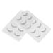 FRCOLOR 10pairs Fake Eyelashes Makeup No Glue Eyelashes Strip Lashes Women Eyelashes Creative Eyelashes Strip Eyelashes Reusable Black Eyelash Decorate High-grade Fiber Cross