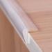Edge Protector 100% Silicone, Baby Proofing Corners Clear Guards, Pre-Tape Adhesive Soft for Kids Safety, Child Table Cabinets Furniture Bumper (3ft, 0.4x0.4in(Width)) 3ft 0.4x0.4in(width)
