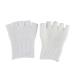 Gogogmee 1 Pair Foot Care Supplies Five Finger Socks Dry Cracked Heels Socks Five Toe Gel Socks Open Toe Socks Gel Feet Sock Foot Spa Socks Foot Moisturizing Socks Cracked Foot Socks White