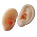Healifty 1 Pair Fake Ear Simulated Ear Model Artificial Ear Model Practice Ear Mold Ear Cleaning Practice Tools Ear acupoint Learning Tool Practice Ear Ear Display Sample False Ears