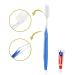 100pcs Disposable Toothbrushes with Toothpaste - 5 Colors - 100 Count (Pack of 1) - Buy Online on GoSupps.com