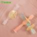 haakaa 360 Baby Toothbrush with Suction Base Infant Silicone Toothbrush Teethers for Babies Teething Toys 1pc (Blue) - Buy Online on GoSupps.com