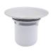 Universal Bathroom Shower Trap Cover Floor Drain Cover Replacement Plastic Shower Plughole Cover Top Fitting Cap Parts Shower Drain Cover Bathroom Shower Waste Trap Cover
