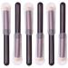Lurrose Makeup Sponge 6pcs Lip Brush Lip Smudge Brush with Cap Lip Reusable Makeup Blending Applicator Brush for Women Makeup Blending Sponge As Shown 1