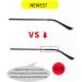 Universal Metal Eyeglass Leg Repair Tool - Non-Slip Spectacle Accessories - Replacement Frame Arm - Black - Free Size - Buy Online on GoSupps.com
