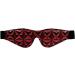 Ouch! by Shots - Luxury Vinyl Eye Mask with Elastic Straps - Burgundy - Buy Online on GoSupps.com