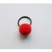 10 Elastic Ball Hair Ties - Plush Pom Pom Ponytail Holders for Women & Girls - Red - Comfortable & Practical - Buy Online on GoSupps.com