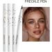 PICKX Freckle Pen 4 Colors Natural Freckle Pen Fake Freckle Pen Waterproof Long Lasting Soft Spots Natural Relaxing Sun Makeup(Light Brown Natural Coffee Chestnut Dark Brown) (4PC) - Buy Online on GoSupps.com
