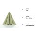 Sovie Linclass Airlaid National Oliv Napkins - 50 High-Quality Disposable 40x40cm Tearproof Napkins for Weddings & Parties - Buy Online on GoSupps.com