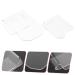 Didiseaon 2pcs Nail Palette Acrylic Nail Display & Cosmetic Palettes for Nail Art Eyeliner Eyeshadow & Cake Decoration | 7.7x7.7x2.7cm Transparent Design Ideal for DIY & Professional Use - Buy Online on GoSupps.com