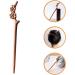 SHERCHPRY Chinese Hair Stick Peach Wood Hairpin Vintage Hair Clip Women's Hair Bun Pin - Buy Online on GoSupps.com