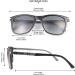 Devirld Polarized Bifocal Reading Glasses for Men & Women - UV400 Protection Spring Hinge Anti-Glare Outdoor Sunglasses - 2.0x Magnification - Buy Online on GoSupps.com