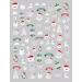 9 Sheets Christmas Nail Art Stickers Decals Self-Adhesive Kids Cute White Snowman Snowflakes Winter Snowbell Reindeer Nail Supplies Nail Art Design Decoration Accessories - Buy Online on GoSupps.com