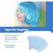 pintoc 360Pc/Lot Blue Fixed Wig Double Sided Tape Hair System Adhesive Extended Wig Strip Waterproof for Toupee Lace Film - Buy Online on GoSupps.com
