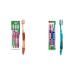 GUM - 525E Technique Deep Clean Toothbrush with Quad-Grip Handle, Compact Head & Soft Bristles, 3 Count & Technique Deep Clean Toothbrush with Quad-Grip Handle, Full Soft Bristles, Twin Pack Toothbrush + Toothbrush, 524