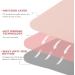 UMINEUX 1/3'' Extra Thick Non Slip Yoga Mat for Women - Eco Friendly TPE Fitness Mat - 72 x 24 - Parfait Pink & Gray - Buy Online on GoSupps.com