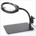 Screen Magnifier Desk lamp Magnifying Glass Magnifying Glass with 36 LED high-Definition Magnifying Glass Repair Engraving Reading Embroidery Magnifier with LED Light Double The Comfort