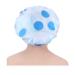 CSM Women's Blue PEVA Double Waterproof Shower Cap - Stylish and Protective - Buy Online on GoSupps.com