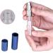 Zingo Refillable Mini Perfume Atomizer Set - 3 Pieces 6ml Travel Spray Bottles - Stylish Aluminum Pocket Perfume Containers with Funnel & Pipette in Silver Black Pink - Buy Online on GoSupps.com