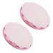SGerste Adhesive Eyelash Extension Palette Holder - Crystal Glass 4.5cm Pink - 2 Pack for Professional Use - Buy Online on GoSupps.com