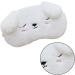jojofuny Sleep Blindfold 1pc Sleeping Eye Mask Eye Patch Plush Eye Mask Cartoon White Dog Sleep Eye Cover - Buy Online on GoSupps.com
