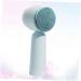 Beavorty Facial Brush Handheld Brush Silicone Bristles Soft Brush Clean Blue 5.5X12.5cm - Buy Online on GoSupps.com