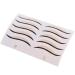 Adhesive Invisible Eyelid Tape Single Sided Natural Eyeliner Strips 50 Sheets Breathable Sticker