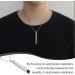 Phcozy Mindful Breathing Necklace - Stress Relief & Fear Relief - Stainless Steel Portable Jewelry for Men & Women - Buy Online on GoSupps.com