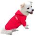 Hualisiji dog sweater christmas dog hoodie dogs sweatshirt chihuahua sweater warm and light with a soft texture easy to wear and light colors (s red) s red