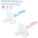 JECOMPRIS Silicone Toothbrush for Kids - Effective Tooth Cleaning Brush & Dental Care Tools (1 Pack Pink) | Essential Accessories for Baby & Child Oral Hygiene - Buy Online on GoSupps.com
