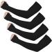 Ouligay 4 Pairs Armchair Compression Arm Sleeves - UV Protection & Cool Arm Warmers for Men & Women | Perfect for Basketball Volleyball Golf & Running - UPPF 50 - Buy Online on GoSupps.com