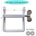 LAMELLIS Toothpaste Squeezer Rotating Toothpaste Dispenser Tube Squeezer Stainless Steel Squeezer - Buy Online on GoSupps.com