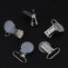 Ankroyu 10-Pack 25mm Pacifier Holder Clips | Durable Metal Trousers Carrier & Round Braces Clips (Gray) - International Shipping Available - Buy Online on GoSupps.com