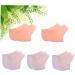 FRCOLOR 5 Pairs of Pedicure Heel Tear Spa Socks Heel Socks Foot Socks for Dry Feet Socks with Heel Pad Heel Sleeve Socks with Open Heel Socks with Heel Tear Silicone Cover - Buy Online on GoSupps.com