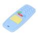 Infant Chew Toy Teething Toy Funny Mobile Phone Shaped for Nursery School for Home (Light Blue)