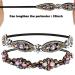 Amariver Rhinestone Beaded Elastic Headband 2-Piece Set - Handmade Fashion Hair Accessories for Women | Fits Most Styles 20-25 - Buy Online on GoSupps.com