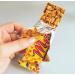 Mr Tom Peanut Brittle Bars Nut Vegan Hamper x 12 Bars and TinTastic Silver Window Lid Refillable Tin - Buy Online on GoSupps.com