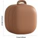 Buy Silicone Pacifier Case - Portable Dustproof Protective Cover for Travel - Brown - Buy Online on GoSupps.com