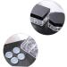 FOMIYES 6 pcs Grids Cosmetic Portable Puff Without Powder Case Makeup Loose Bottle Square Empty Four Size 2x2pcs As Shownx2pcs - Buy Online on GoSupps.com