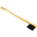 Eyebrow Brush Double Head Universal Multipurpose Brow Brush for Hairdressing Shop for Home for Beauty Salon(Yellow) - Buy Online on GoSupps.com