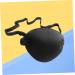 FOMIYES 2pcs Lazy Eye Cover Amblypia Eye Patch Single Eye One Eye Patch Adult Amblyopia Patches Pirate Black - Buy Online on GoSupps.com