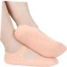 minkissy 2 Pairs Plantar Inserts Silicone Socks Foot Care Insoles for Plantar Spa Gel Socks Spa Moisture Socks Heel Socks for Cracked Heels Room Socks Elastic Heel Cover - Buy Online on GoSupps.com