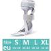 Buy Medium Right Foot Drop Orthosis - Adjustable Foot Support & Stabilizer for Comfortable Sleep | International Shipping Available - Buy Online on GoSupps.com