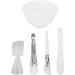 YAOGOHUA Facial Mask DIY Tool Kit Professional Household Mask Bowl Mixing Tool Spatula Applicator Measuring Spoon - Buy Online on GoSupps.com