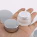 Kingyh 6-Piece Mattlas Cream Can Set - 5ml Mini Glass Containers with Screw Caps for Travel & Home Storage | Perfect for Cosmetics Creams Lotions Oils & Powders - Matte White - Buy Online on GoSupps.com