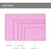 Reopet Silicone Feed Mats for Pets - Waterproof Dog & Cat Space Mats with Elevated Edges - 60x40 cm Pink - International Shipping Available - Buy Online on GoSupps.com