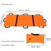 Portable Stretcher Waterproof Soft Stretcher 8 Handles Emergency Rescue Folding Stretcher Back Stretcher Positioning Bed Pad for Household Emergency Work Transfer Sling Orange - Buy Online on GoSupps.com