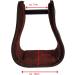 A&M Reitsport Leather Stirrups & Fender Premium Quality New Brown International Shipping Available - Buy Online on GoSupps.com
