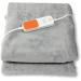 Buy CRESTA Care KTS160 Grey Electric Blanket - Xtra Long 90x200 cm Extra Foot Warmer Timer Cosy Fleece Oeko-Tex Certified - International Shipping Available - Buy Online on GoSupps.com