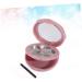  Healeved Healeved 3 Pieces Compact Powder Container Cosmetic Organizer Makeup Organizer Makeup Container Makeup Storage Box Makeup Case Refillable Eyeshadow Pallet Loose Powder Box Cosmetics Pink - Buy Online on GoSupps.com